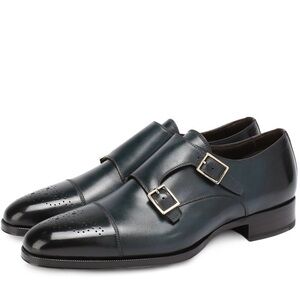 TOM FORD Austin Double Monk Strap Shoes
